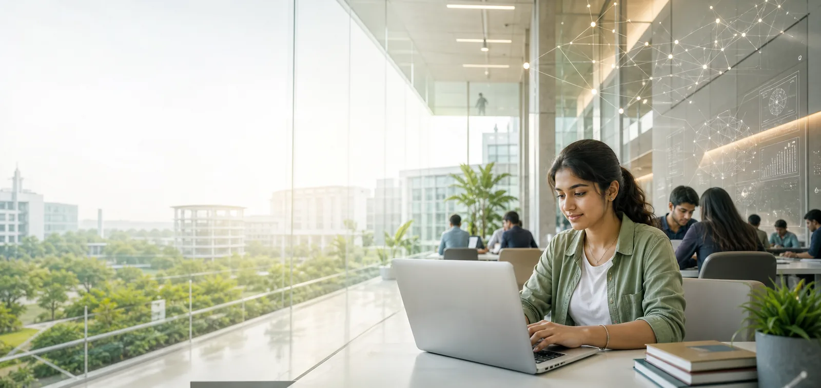 AI-assisted engineering student planning Bangalore B.Tech options